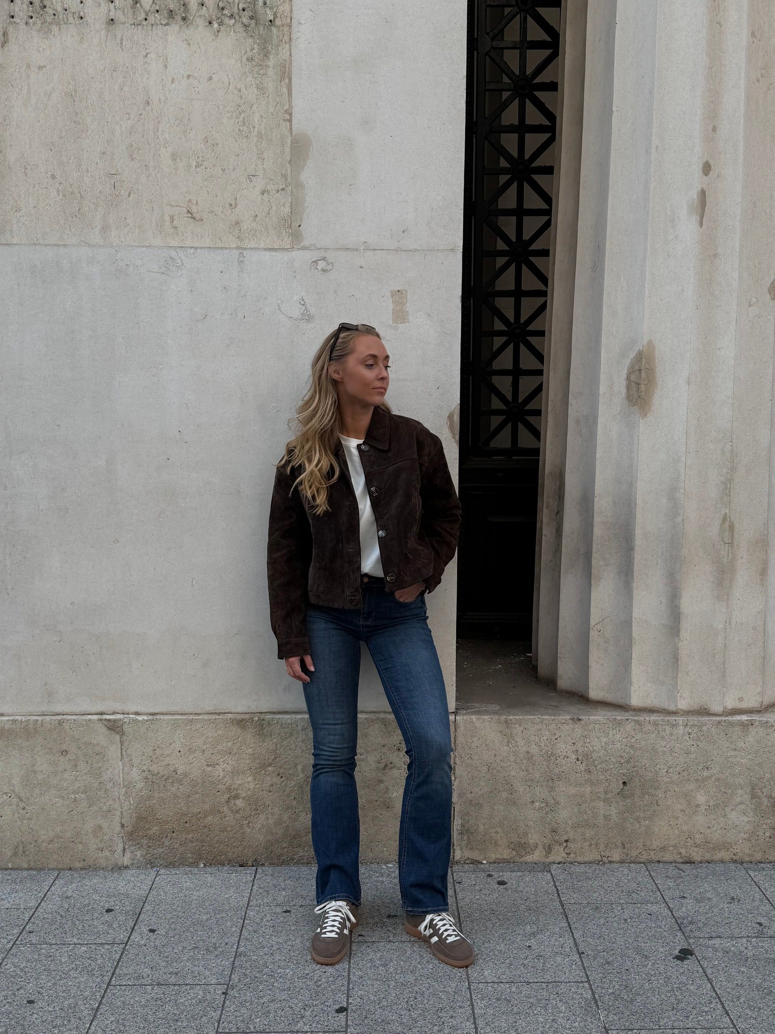 VMFLASH Straight Jeans - Dark Blue Denim